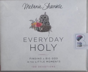 Everyday Holy - Finding a Big God in the Little Moments written by Melanie Shankle performed by Melanie Shankle on CD (Unabridged)